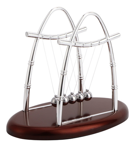 Pêndulo De Ciências Físicas Newton's Cradle Balance Steel Ba