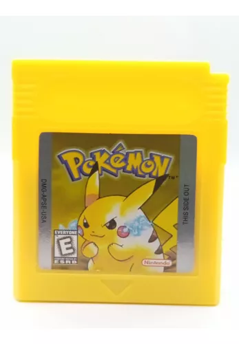 Cartucho Fita Pokémon Yellow em (Português) Game Boy advance Gba / Nds -  Escorrega o Preço