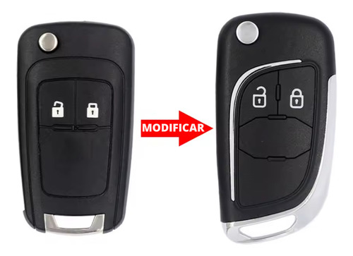Chave Chevrolet Cruze Onix S10 Cobalt Spin Tracker+chaveiro