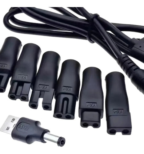 12 Conectores Convertidores Y Cargadores Para Afeitadora, Ad