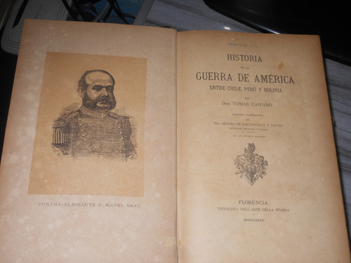 *historia De La Guerra De America Entre Chile,peru Y Bolivia