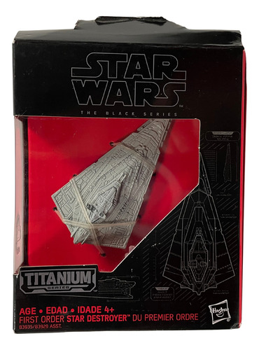 Titanium Star Destroyer Fo #06 Star Wars The Black Series