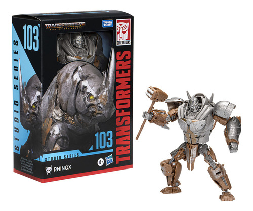 Série Transformers Toys Studio Voyager Class 103 Rhinox To