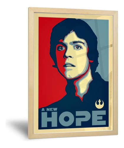 Cuadro - Star Wars Luke Skywalker Pop Art - 20x30 Cm