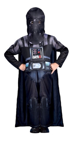 Disfraz Star Wars Con Luz Darth Vader 3-4 Años Cad60091 Febo