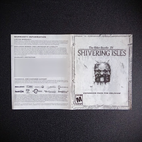 The Elder Scrolls Iv Shivering Isles (dlc) - Ps3 - Seminovo (Usado)