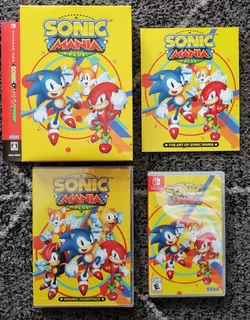 Sonic Mania Plus Edición De Colección Nintendo Switch