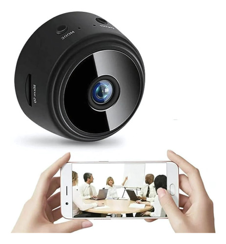 Mini Cámara Espía Wifi Inalámbrica A9 Hd Con Sensor Movimien