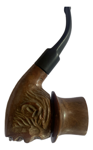 Pipa Tallada En Madera Con Galera (de Colección Importada)