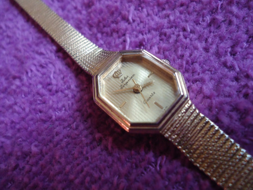 Jules Jurgensen Micro Reloj Aleman Vintage Retro Para Mujer