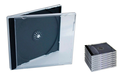 Estuches- Cajas Slim Porta Cds 100 Unidades (Usado)