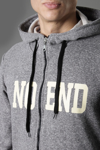 Imagen 2 de 4 de Campera Melange 36406 Hombre