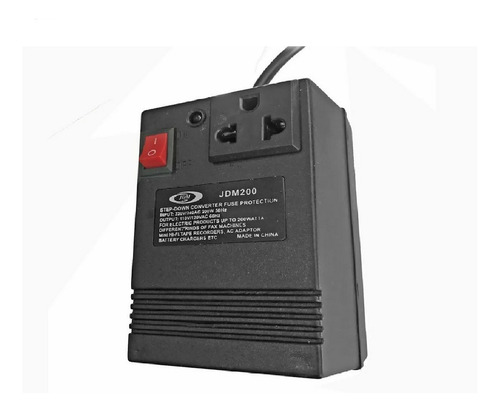 Imagen 1 de 3 de Transformador 220v A 110v 200w Jdm