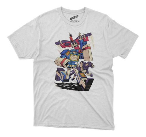 Remera Transformers Varios Juntos Algodon 100% Impresion Dtg