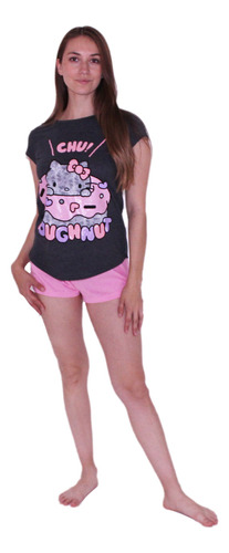 Pijama Mujer Algodón Hello Kitty S1021217-29