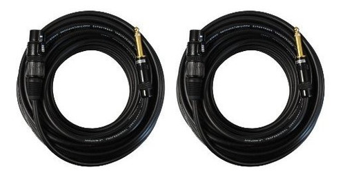 Cable Para Micrófono: Audio2000's Cable Hembra Ts A Xlr De 1