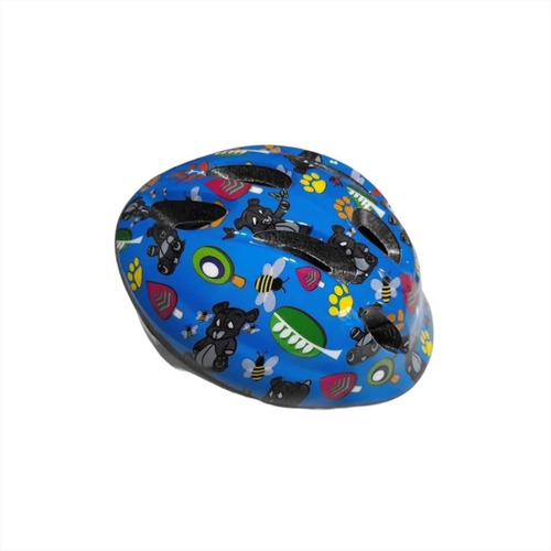 Casco Infantil Para Niños Regulable Estampados Sbk R8a