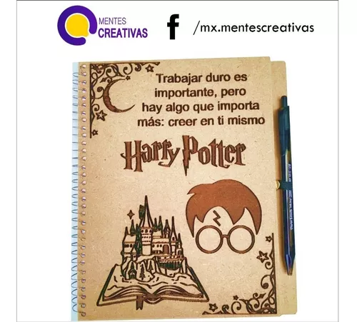 libreta personalizada Harry Potter