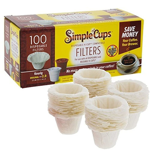 Filtros Desechables Para Usar En Keurig Brewers Simple Cups