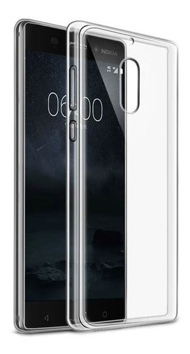 Funda Tpu Transparente Para Nokia 1 Plus + Templado 5d