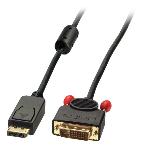 Imagem 1 de 2 de Cabo Conversor Displayport Para Dvi D Lindy 41492 3m - Usado
