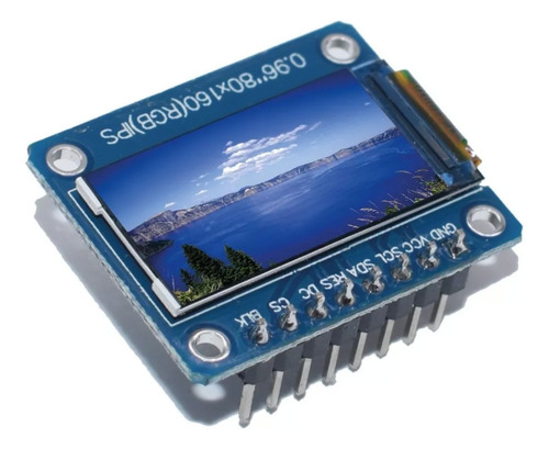 Pantalla Tft 0,96 Lcd St7735 Color Hd Rgb Arduino