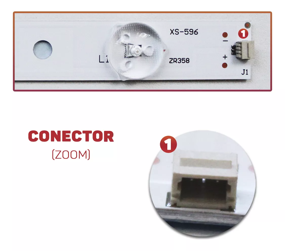 Primeira imagem para pesquisa de kit barra de led panasonic tc 32a400b