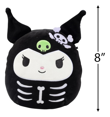 Squishmallows 8 Skeleton Kumori - Ke Con Licencia Oficial...