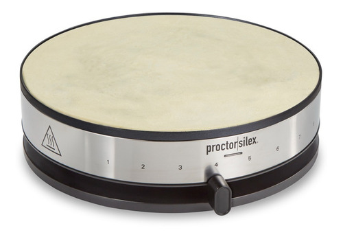 Creepera Electrica Proctor Silex Antiadherente 120 V Color Plateado