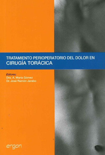 Libro Tratamiento Perioperatorio Del Dolor En Cirugía Toráci