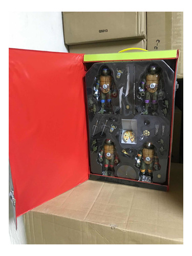 Tortugas Ninja Set Tmnt 30 Aniv Neca Sdcc 2017 Ver Fotos !!