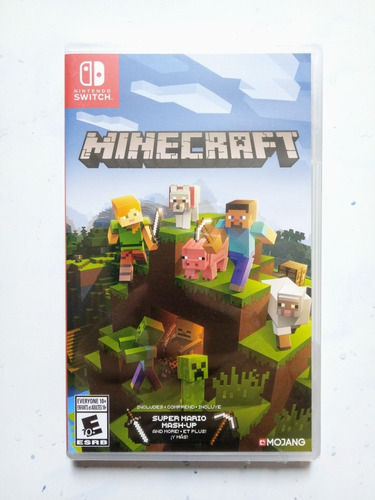 Minecraft Juego Nintendo Switch Nuevo Y Sellado