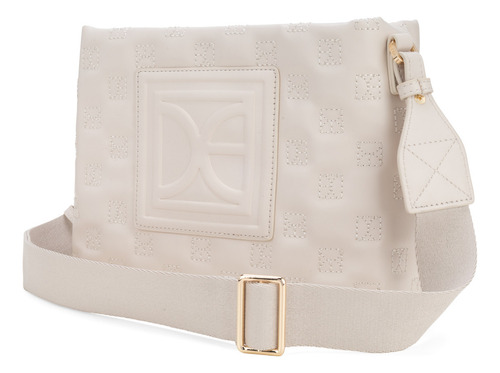 Bolsa Crossbody Cloe Yilob I Chico Color Beige