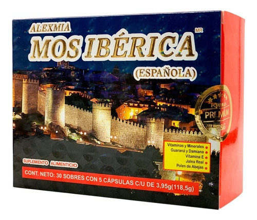 Mos Ibérica Lívido 30 Sob. De 5 Caps + Lívido Masculino