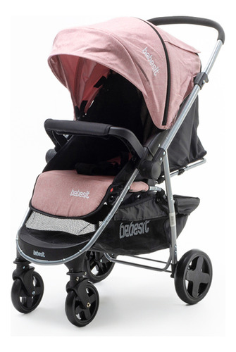 Cochecito De Paseo Con Manillar Rebatible 1390 Rosado