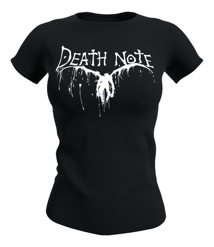 Polera Mujer Death Note, Anime 100% Algodón