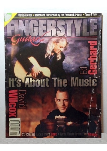 Partitura Guitarra Revista Finger Style Guitar Magazine 40