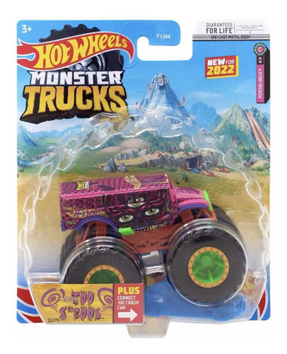 Carro Monster Trucks Monster Jam Hot Wheels Escala 1:64