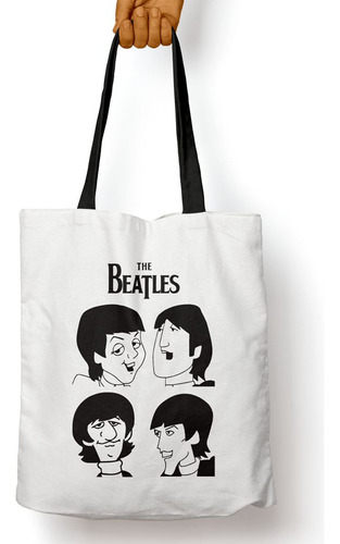 Bolso Caricatura The Beatles (d0148 Boleto.store)