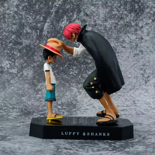 One Piece Figure Luffy And Shanks And Shanks Anime Toys Of