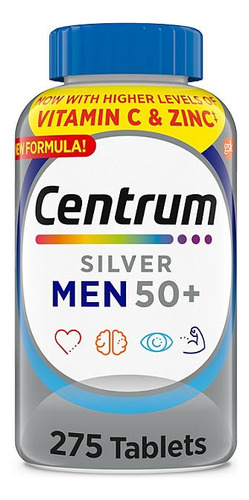 Centrum Silver Men 50+ Multivitaminico 275 Tabs
