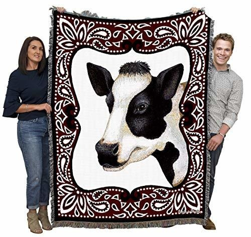 Pure Country Weavers Bandana Cow - Stephanie Stouffer - Mant