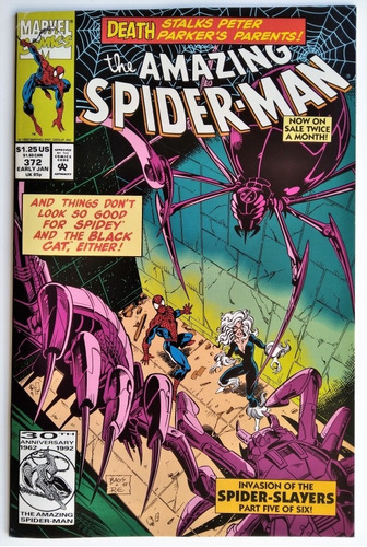 Amazing Spiderman 372 Marvel Comics 1993 Mark Bagley Am04