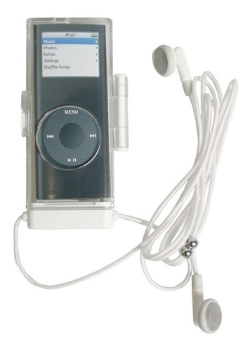Capa Com Proteção P/ Nano iPod 2° Geração Com Fone De Ouvido