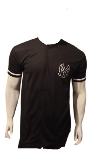 Jersey De Beisbol Yankees Ny Negro Nuevo