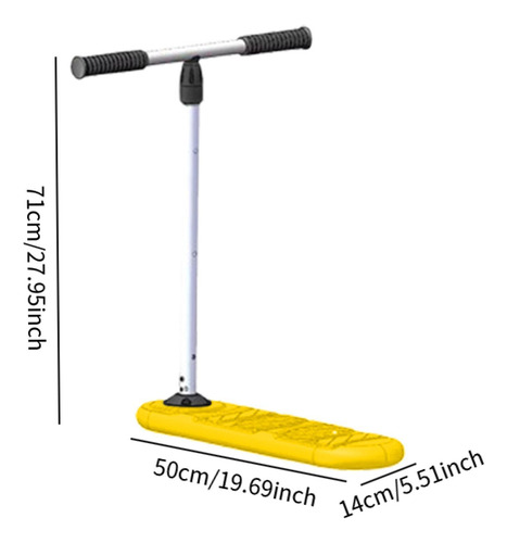 Patinete Trampolín Para Niños, Patinete No Ajustar 71cm