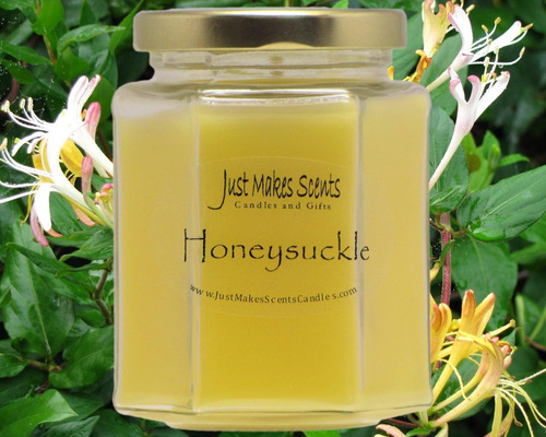 Vela De Soja Mezclada Perfumada Con Madreselva | Velas De Pr