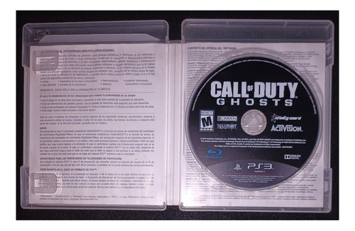 Call Of Duty Ghosts Español Juego Ps3 Físico (Usado)