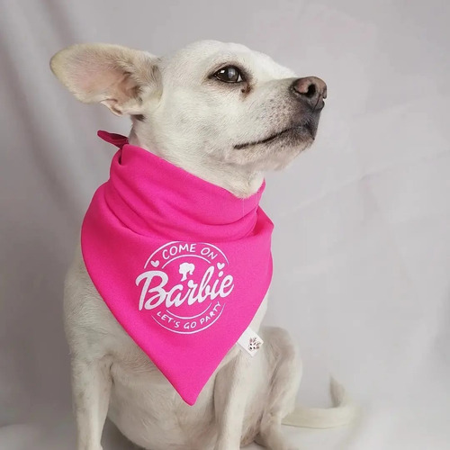 Bandana De Barbie Para Perro Y Gato