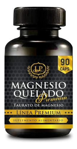 Taurato De Magnesio X 90 Cáps. Libre De Excipientes, 3 Meses